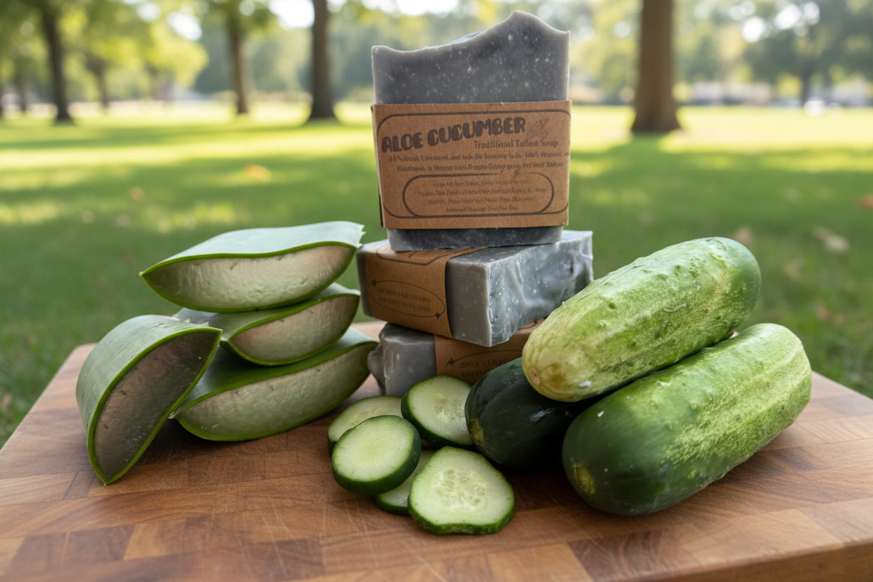Aloe Cucumber — Tallow Bar Soap